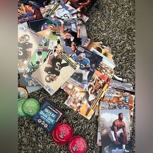 Assortment of cards pro sport/overpower